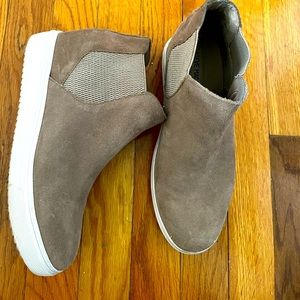 Steve Madden Gray Suede Sneaker Bootie